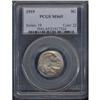 Image 3 : 1919 Buffalo 5C PCGS MS65