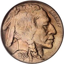 1928-D Buffalo 5C PCGS MS65