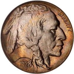 1928-S Buffalo 5C PCGS MS65