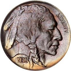 1936-D Buffalo 5C NGC MS67*