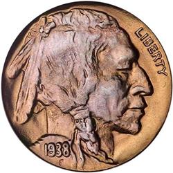 1938-D/S Buffalo 5C PCGS MS67