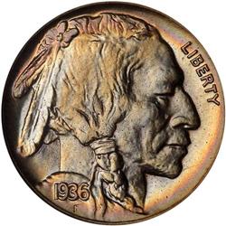 1936 Buffalo 5C. Type 1 NGC PF67