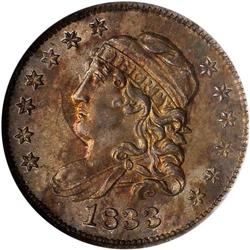 1833 Bust H10C NGC MS66