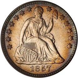 1857 Liberty Seated H10C PCGS MS65