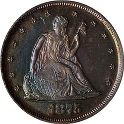 1875 Twenty Cents NGC PF66
