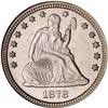 Image 1 : 1878-CC Liberty Seated 25C NGC MS67