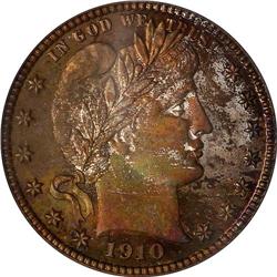 1910 Barber 25C PCGS PF67