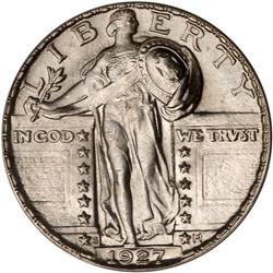1927-S Liberty Standing 25C PCGS MS65FH
