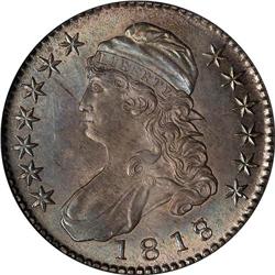1818/7 Bust 50C. Sm 8 NGC MS64