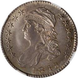 1818/7 Bust 50C. Lg 8 NGC MS63
