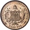 Image 2 : 1861 CSA Restrike Half Dollar NGC MS64