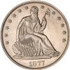 Image 1 : 1877-S Liberty Seated 50C NGC MS67