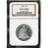 Image 3 : 1867 Liberty Seated 50C NGC PF65 CAM