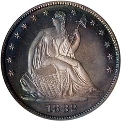 1882 Liberty Seated 50C NGC PF68