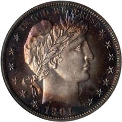 1901 Barber 50C NGC PF66