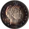 Image 1 : 1901 Barber 50C NGC PF66
