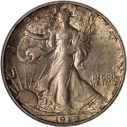 1919-S Liberty Walking 50C NGC MS62
