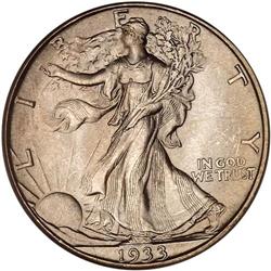 1933-S Liberty Walking 50C PCGS MS65