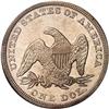 Image 2 : 1855 Liberty Seated $1 NGC MS61