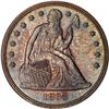 Image 1 : 1865 Liberty Seated $1 ANACS MS60