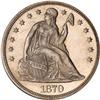 Image 1 : 1870 Liberty Seated $1 NGC MS65
