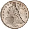 Image 1 : 1871 Liberty Seated $1 PCGS MS63