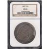 Image 3 : 1862 Liberty Seated $1 NGC PF65