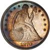 Image 1 : 1870 Liberty Seated $1 NGC PF66