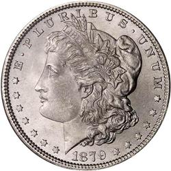 1879 Morgan $1 NGC MS66