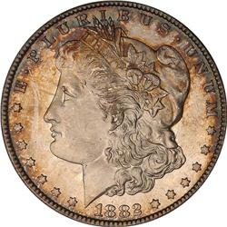 1882-CC Morgan $1 NGC MS67