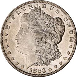 1883-S Morgan $1 PCGS MS64