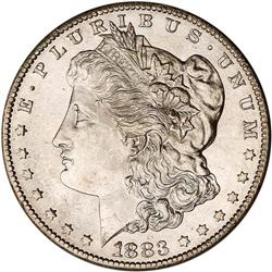 1883-S Morgan $1 NGC MS64