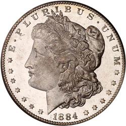 1884-CC Morgan $1 NGC MS67DPL