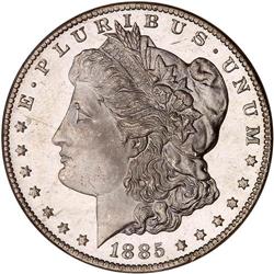 1885-CC Morgan $1 NGC MS65DPL