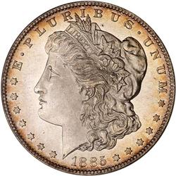 1885-S Morgan $1 PCGS MS66