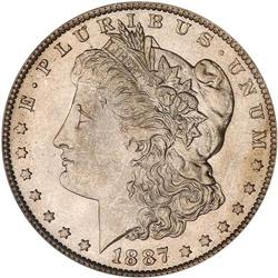 1887-O Morgan $1 PCGS MS65