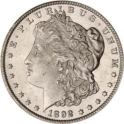 1892-CC Morgan $1 PCGS MS64