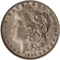 1893-S Morgan $1 PCGS AU50