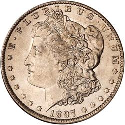 1897-O Morgan $1 NGC MS65