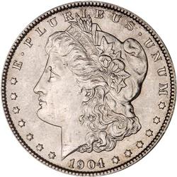 1904 Morgan $1 PCGS MS65