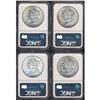 Image 2 : Lot of Four Battle Creek Morgan $1 NGC Uncircu