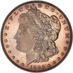 1885 Morgan $1 NGC PF66CAMEO