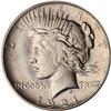 Image 1 : 1921 Peace $1 NGC MS66