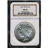 Image 3 : 1921 Peace $1 NGC MS66