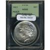 Image 3 : 1921 Peace $1 PCGS MS65