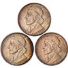 Image 1 : 1937 Boone 50C PDS Set PCGS MS66