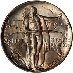 1928 Oregon Trail 50C PCGS MS65