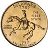 Image 1 : 1999-P Delaware 25C PCGS MS66 MINT ERROR