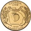 Image 1 : 1999-P Georgia 25C PCGS MS65 MINT ERROR