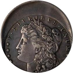 Morgan Dollar with No Date PCGS XF45